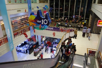 ラッキー・モールの店内