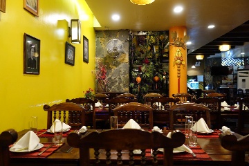 ベトナム料理の夕食